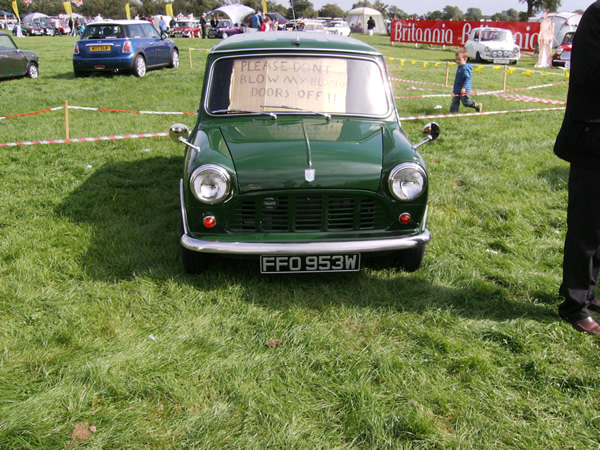 British Mini Day. Uttoxeter Racecourse IMAG0710