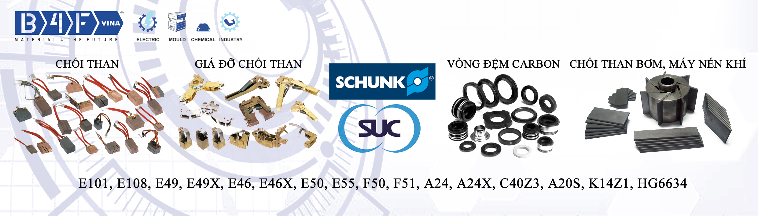 B4F VINA - Cung cấp chổi than, Gía đỡ chổi than B4F%20Schunk%20SUC