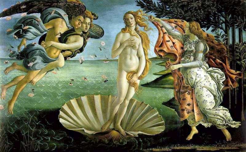 On allait au bord de la mer... Naissance_venus_botticelli