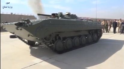 العراق يتسلم دفعة جديدة من مدرعات (BMP1) من بلغاريا IMG_0051