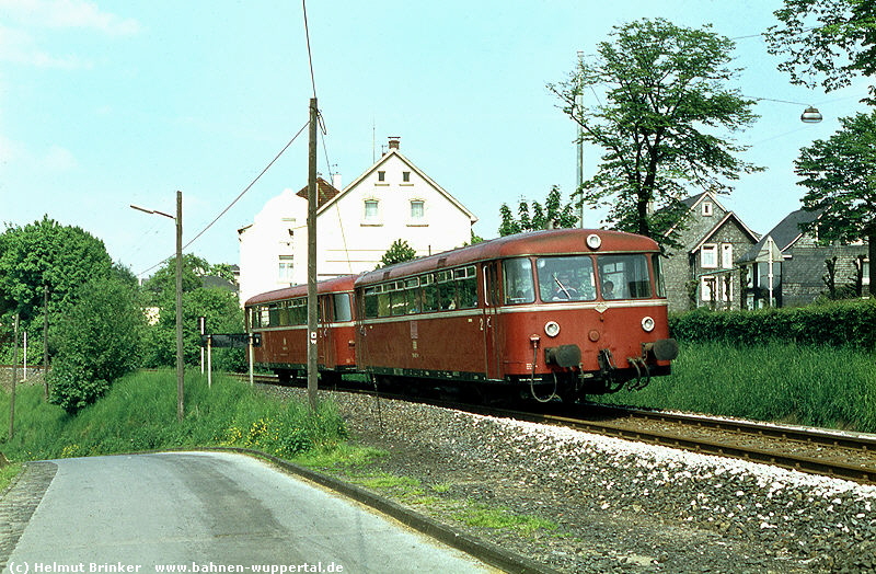 Die Cronenberger Strecke (oder auch 'Sambalinie') A_Z-EB-VT-798-998-Cronenfeld-HB-5-1979-HB-800-522