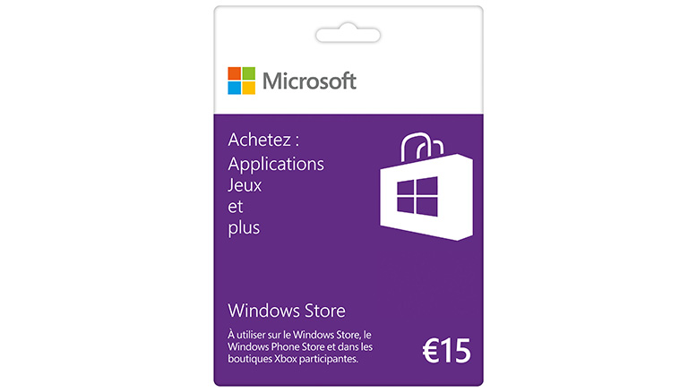 [CONCOURS BlocksNET] Carte Windows Store de 15 euros à gagner. Gift