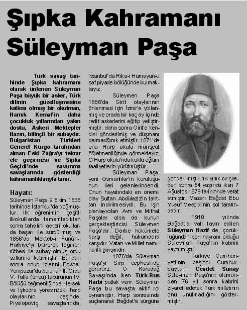 Sleyman Paa Suleymanpasa