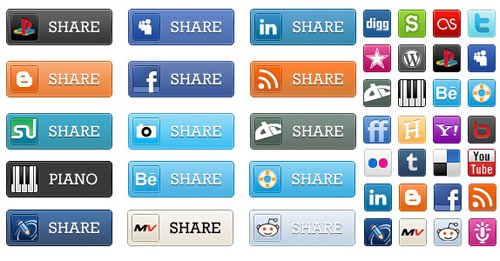 MegaPost Iconos para tus Web, Foro o Blog [MU] Socialmedia