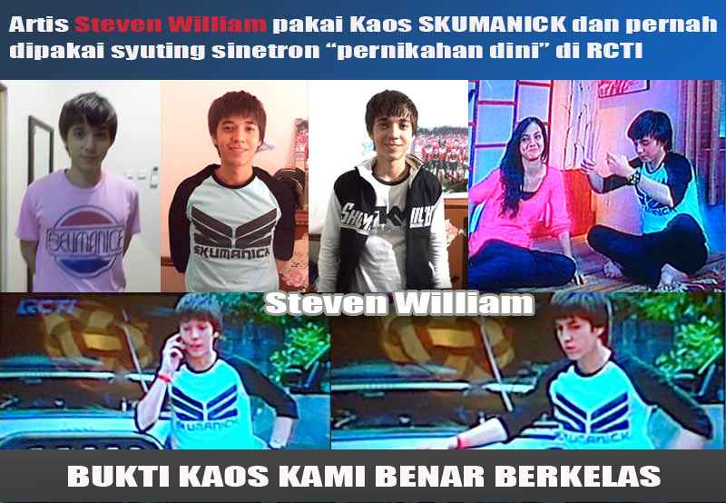 Grosir Kaos Distro Murah Promoskmnartis-Steven-William