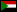 Paises Bandera-sudan-flagge-rechteckigschwarz-10x15