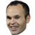 Make your Team's Starting Eleven with Emoticons Iniesta