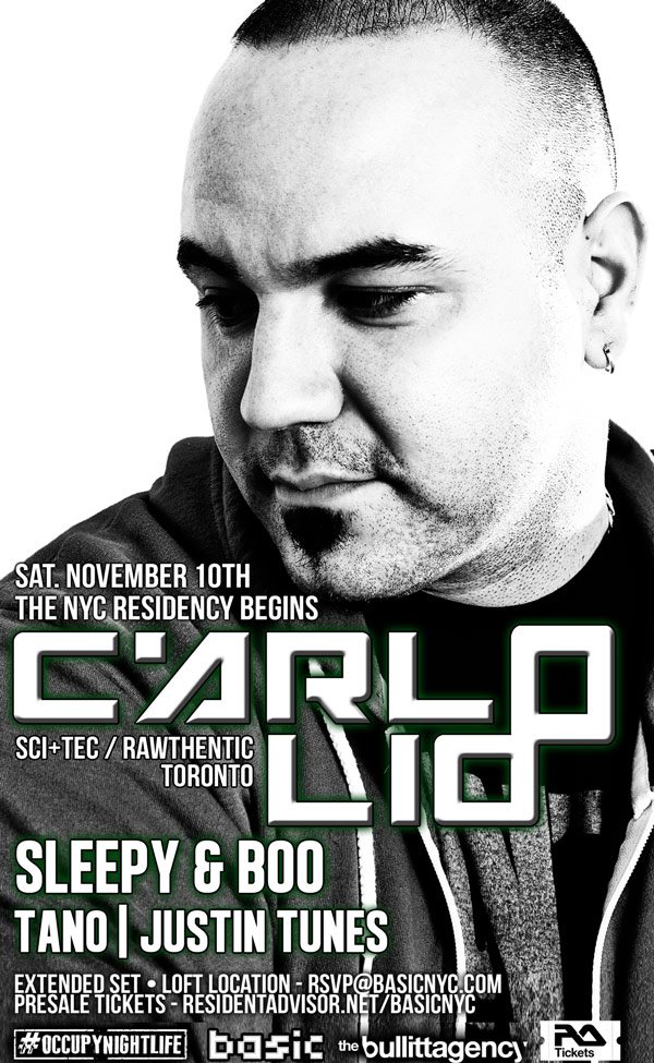 11/10 CARLO LIO + Sleepy & Boo @ loft location Carlolio111012