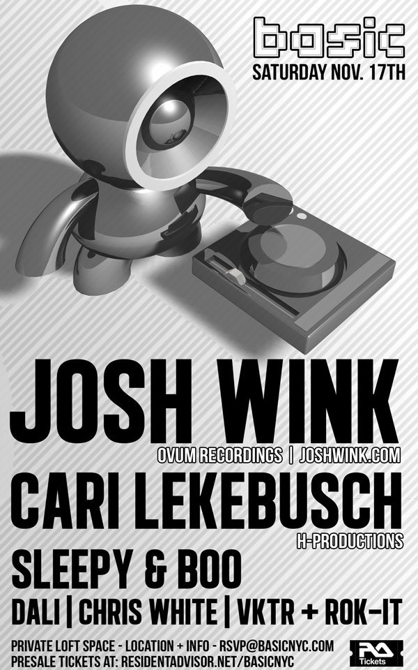 11/17 Basic - JOSH WINK + CARI LEKEBUSCH - loft Joshwink111712