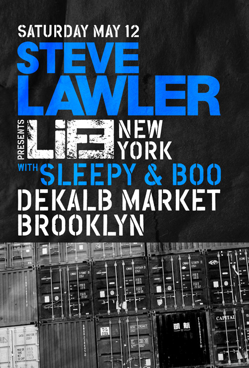 5/12/12 STEVE LAWLER LIFƎ w/Sleepy & Boo @ Dekalb Market Lawler051212