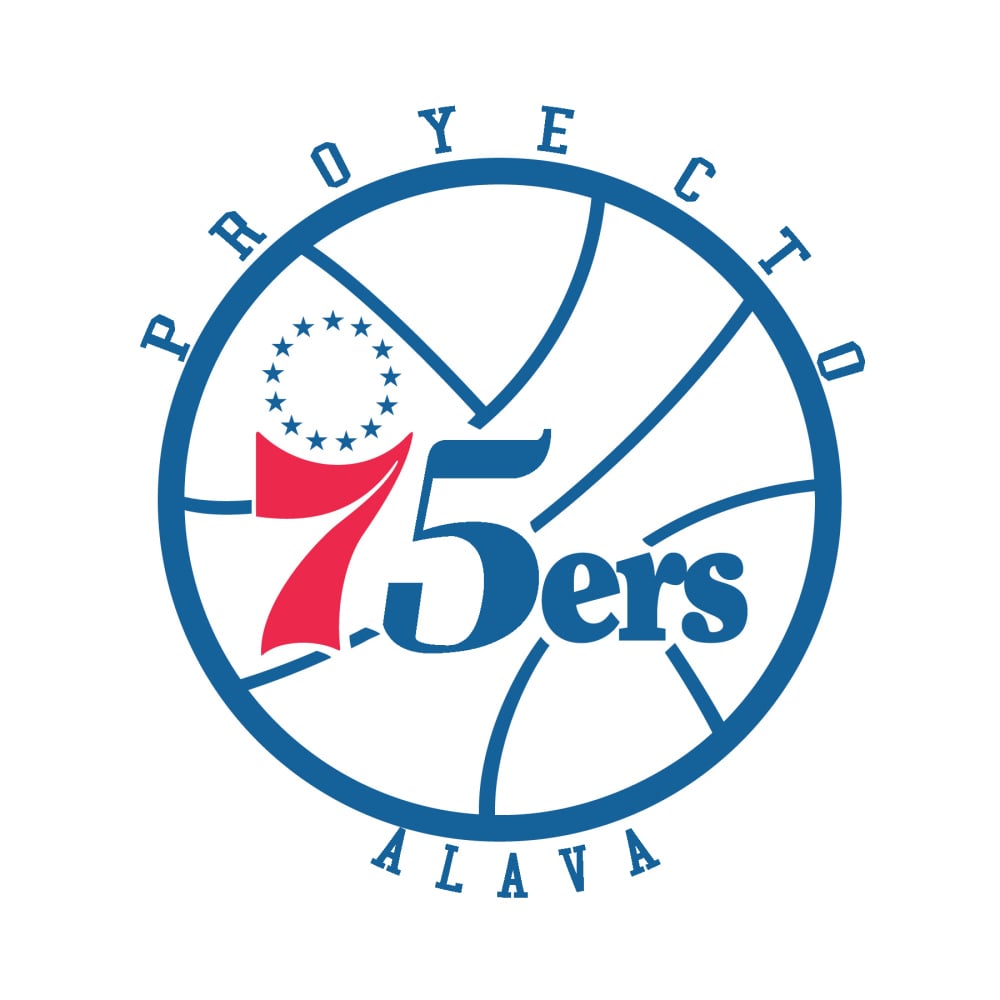 Proyecto 75 años de baloncesto en Álava. 75ers-logo