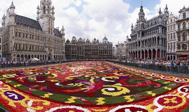 Tepih cveća u Briselu – Flower carpet Briselski-festival-begonija-1-e1288388405750