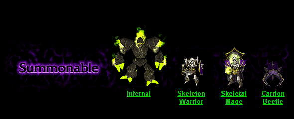 Hros et units de Warcraft 3 Units-summonable