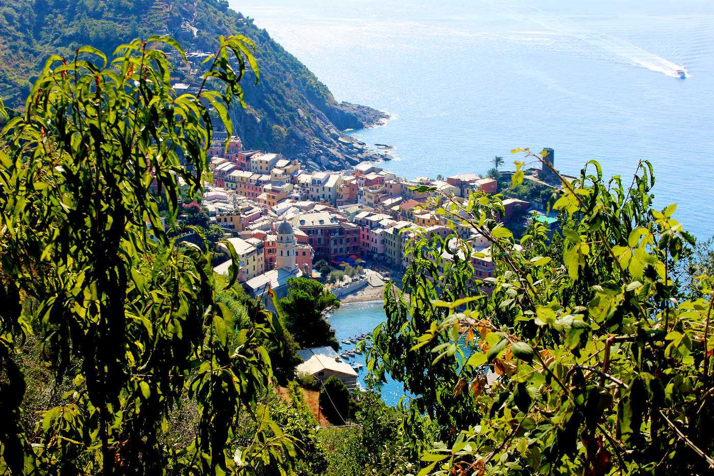 Randonnées sur les sentiers des Cinque terre . Vers-Vernazza4