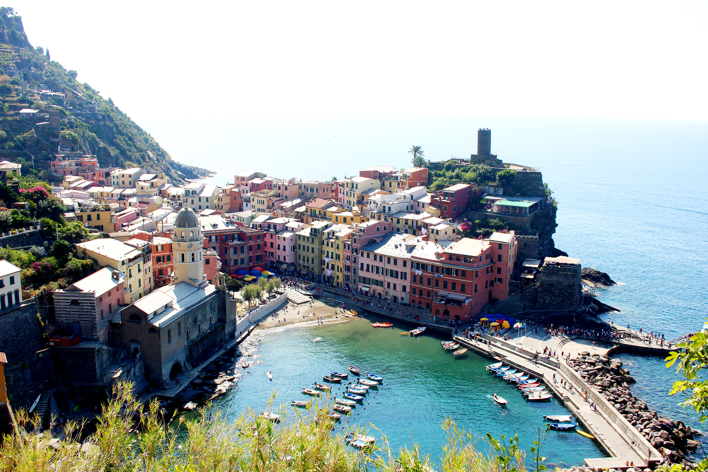 Randonnées sur les sentiers des Cinque terre . Vers-Vernazza6