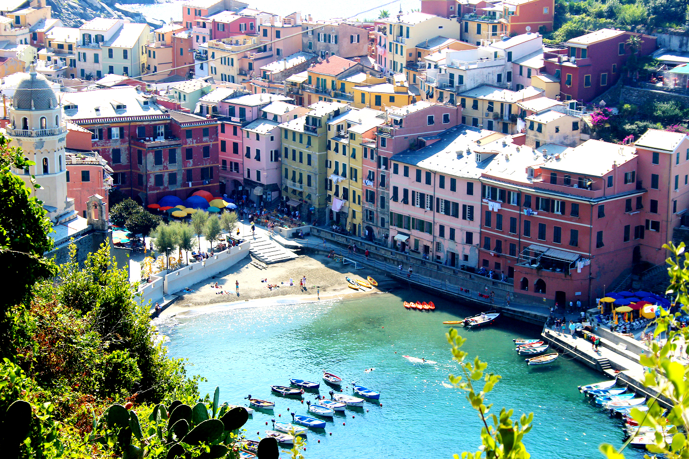 Randonnées sur les sentiers des Cinque terre . Vers-Vernazza7