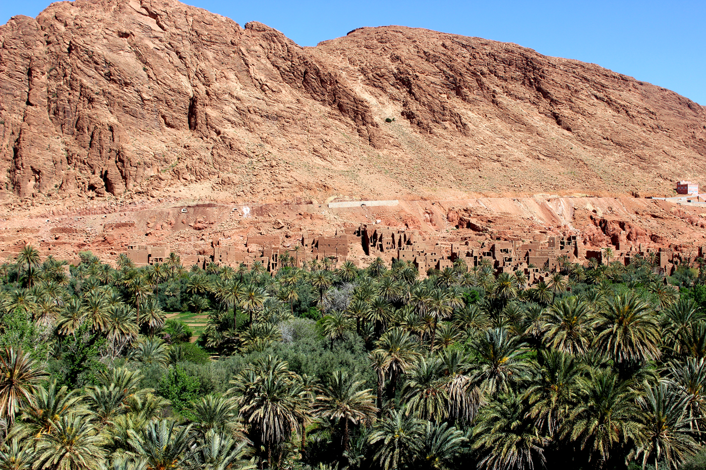 Carnet de voyage au Maroc en van Todra_vieux_village