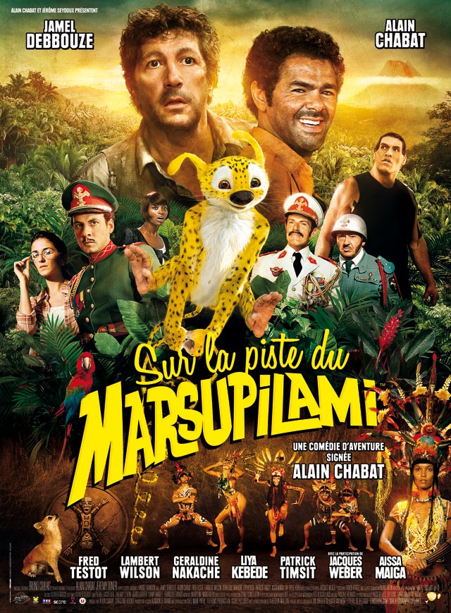 SUR LA PISTE DU MARSUPILAMI (2012)  Sur-le-piste-du-marsupilami_Poster_BBBuzz