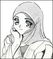 صور لبنات انمي محجبات 2012 Muslim_girl_180_180x200