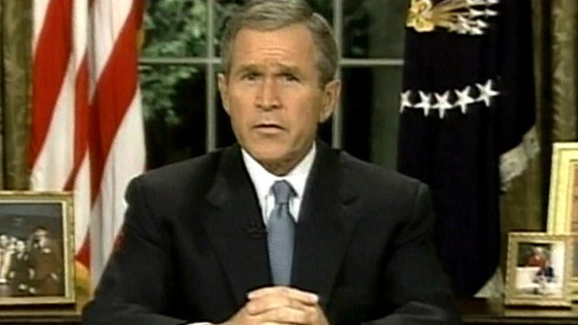 التسلسل الزمني لهجمات سبتمبر 2030_bush_640x360