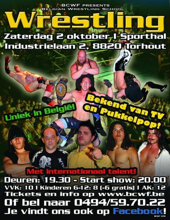 BCWF - Belgian Catch Wrestling Federation Show.75