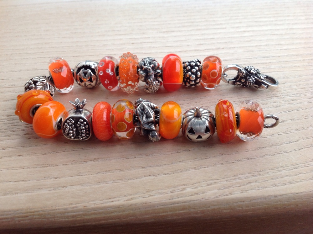 bright orange dillo bracelet Img_5023