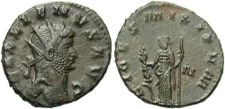 Antoniniano de Galieno. FIDES MILITVM. Roma Z6103TN