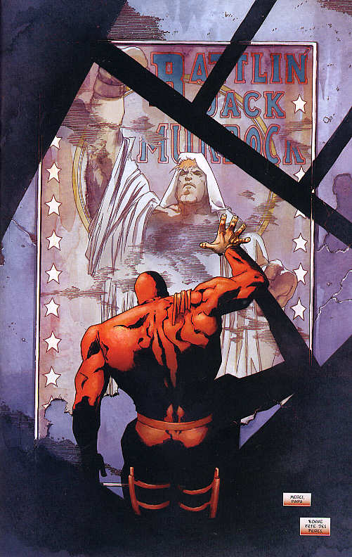 Joe Quesada [dessinateur, scénariste, éditeur en chef de Marvel] DaredevilJoeQuesadaPresente_24022005