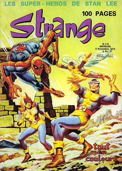les couvertures de strange Strange35