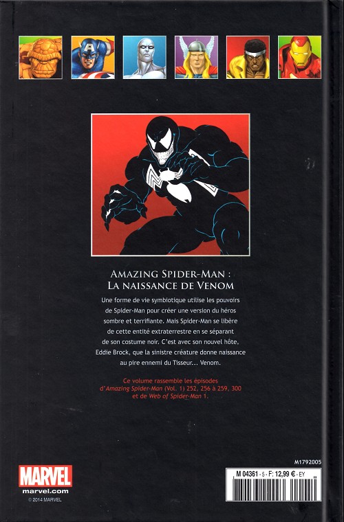 Hachette : the Marvel graphic novels collection  - Page 2 Verso_214583