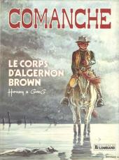 Comanche - de Hermann et Greg Comanche10couv