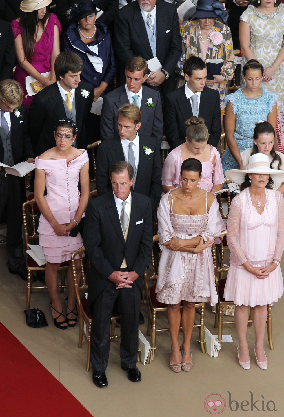 Andrea Casiraghi y Tatiana Santo Domingo se casan en 2013 1763_los-grimaldi-en-la-boda-religiosa-de-alberto-y-charlene-de-monaco