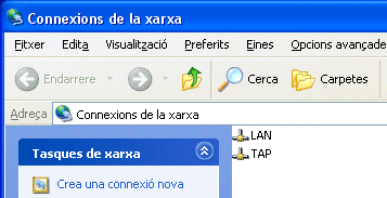 OPEN VPN INSTALACION EN WINDOWS Connexions_xarxa_mod