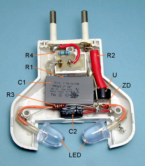 2 leds em 220v Nighli-f1