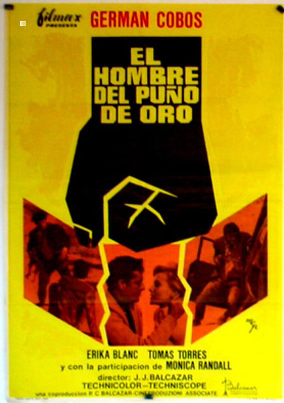 L'homme aux poings d'or - EL HOMBRE DEL PUÑO DE ORO-L’UOMO DAL PUGNO D’ORO - 1967 - Jaime Jesús Balcázar 27771