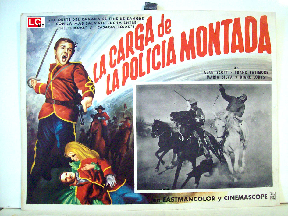 La charge des Tuniques rouges . La carga de la policía montada . 1964 . Ramon Torrado . 48780