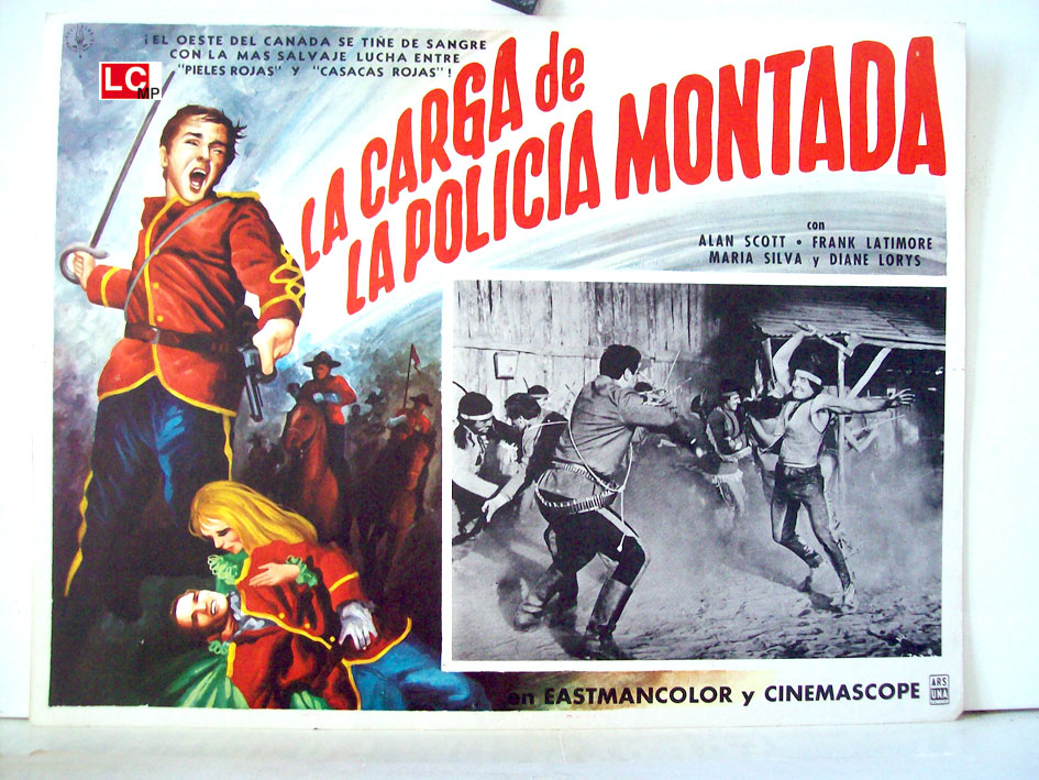 La charge des Tuniques rouges . La carga de la policía montada . 1964 . Ramon Torrado . 51452