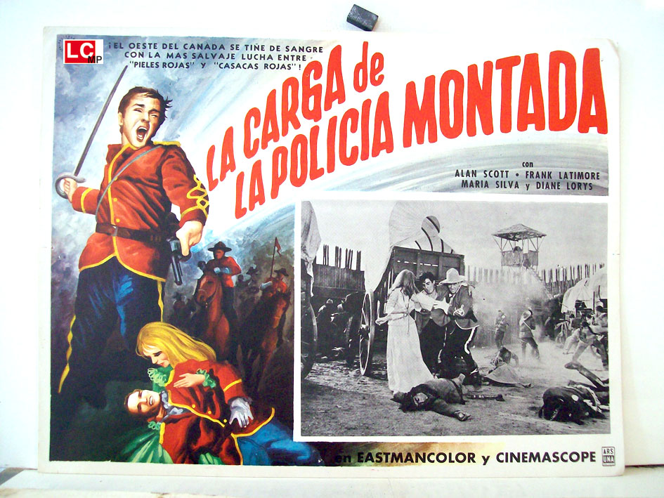 La charge des Tuniques rouges . La carga de la policía montada . 1964 . Ramon Torrado . 65798