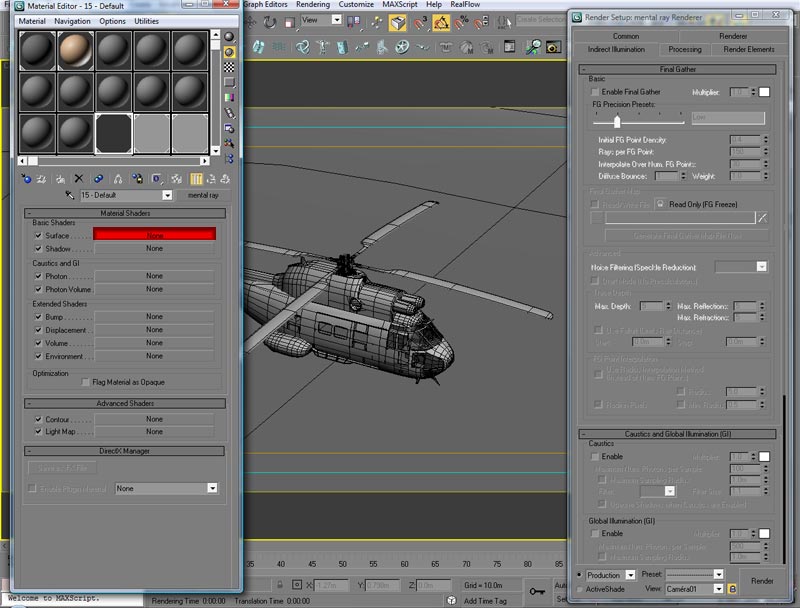 maya - Comment réaliser une passe d'occlusion avec Maya 2009? 2