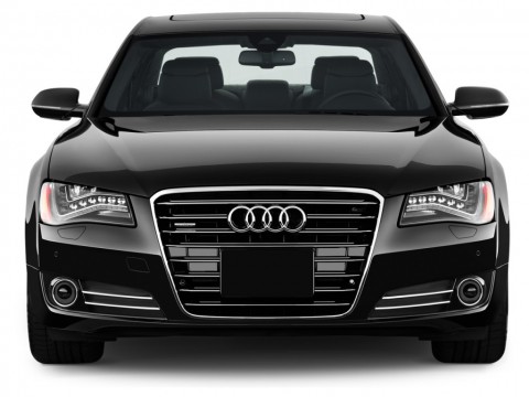 سيارة Audi A8 لعام 2012   2012-Audi-A8-exterior-view-480x360