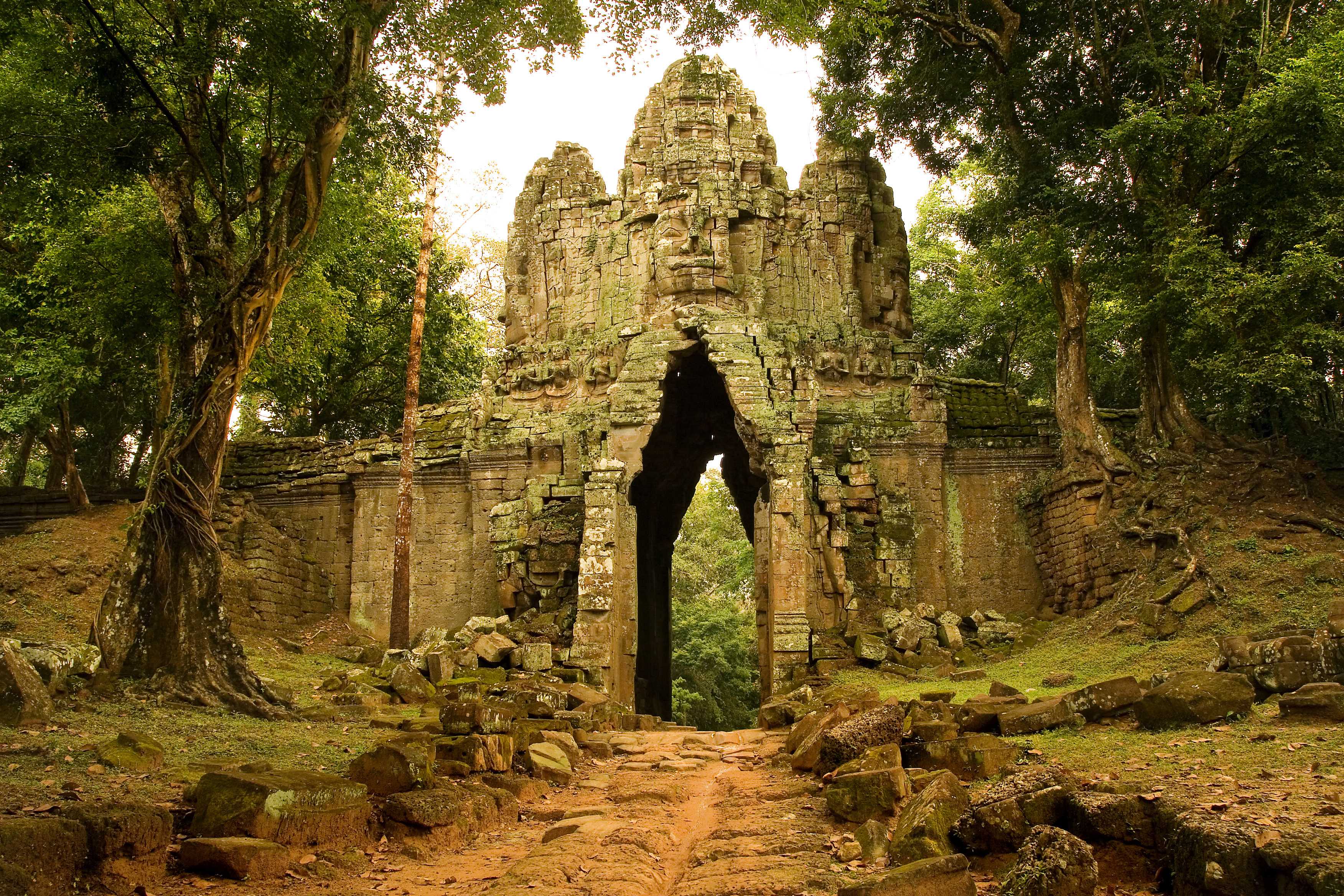 20 mejores países de Oriente West-gate-to-Angkor-Thom-Cambodia