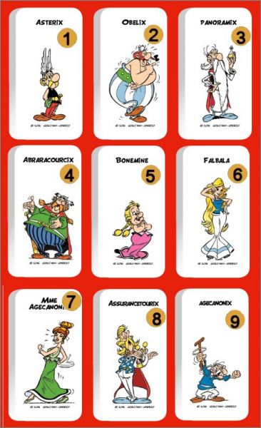 Astérix Domino Mania - DOUBLES ET MANQUANTS 1499_i1b