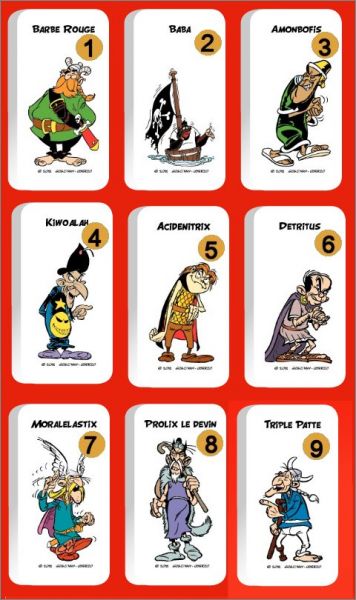 Astérix Domino Mania - DOUBLES ET MANQUANTS 1499_i4b