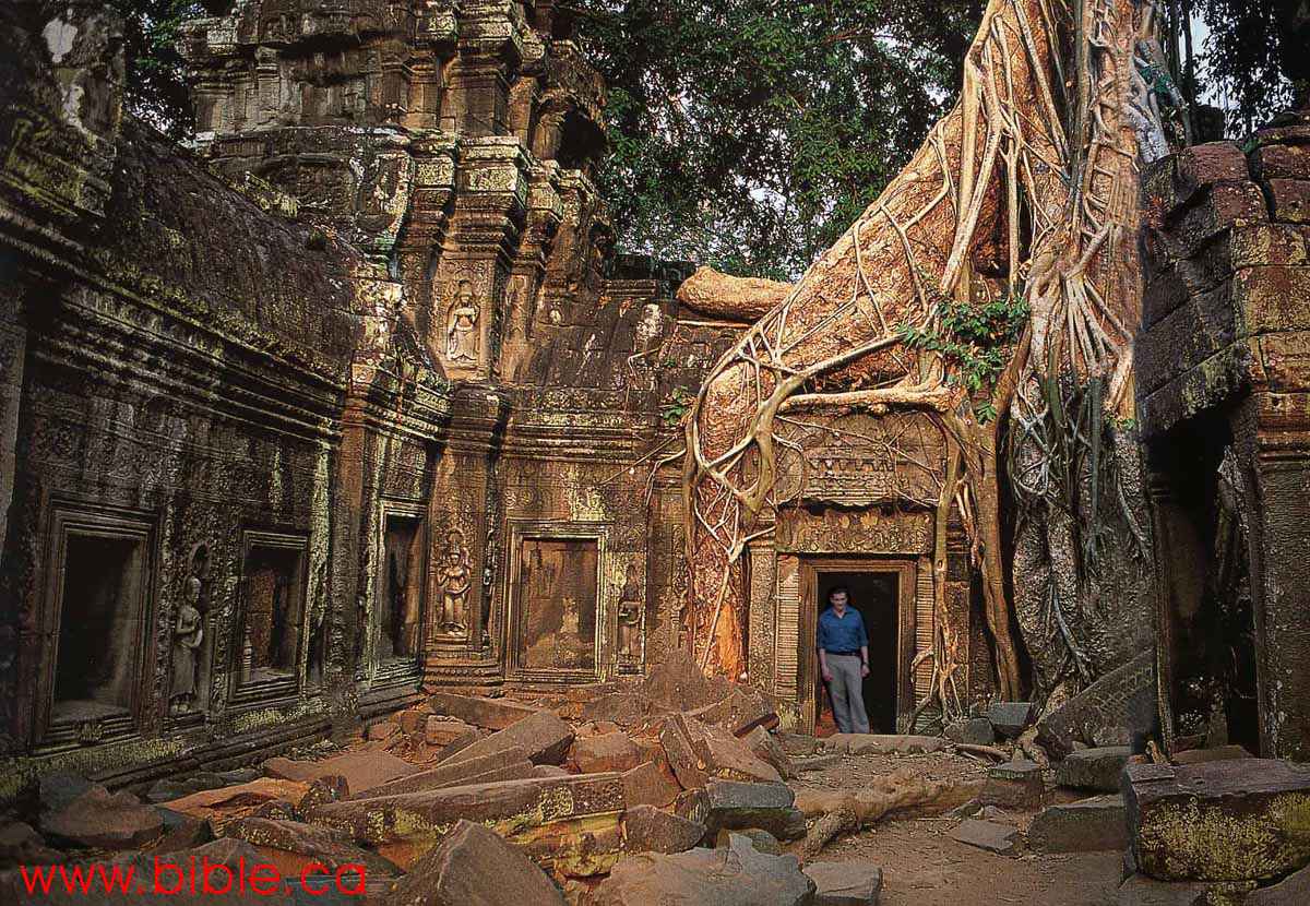 Découverte des pays francophones avec les étudiants de A1-Part 1. - Page 3 Tracks-cambodia-temple-with-don