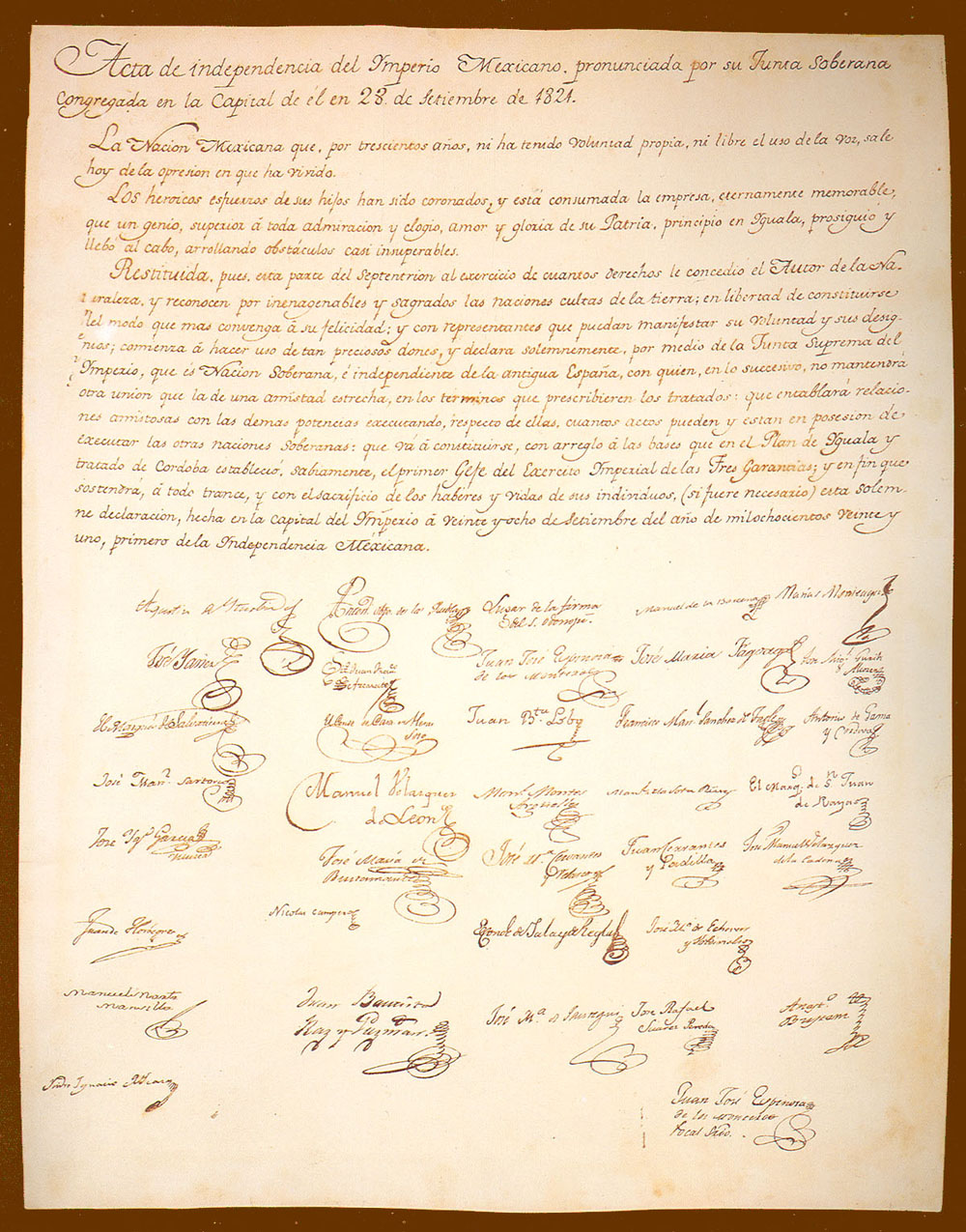 ACTA DE INDEPENDENCIA DE MEXICO........claves ocultas que llevan a un tesoro? Acta_independencia_28sep1821a