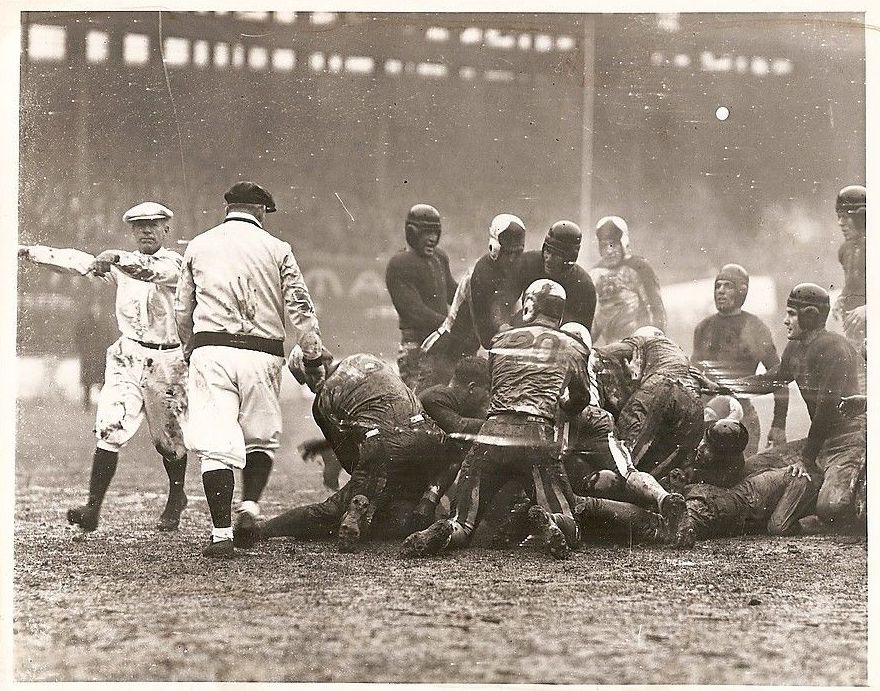 Mud games. Boston-Redskins-at-New-York-Giants-December-6-1936