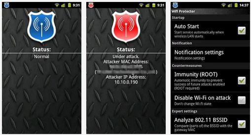 [Thủ thuật Android] Một số ứng dụng troll wifi (không khuyến khích) Wifi-protector