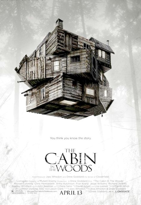 La Cabaña del Terror Cabin-in-the-woods-poster