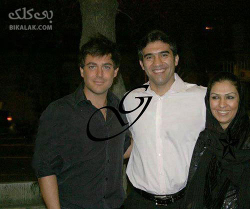احمدرضا عابدزاده و همسرش در کنار محمدرضا گلزار + عکس Ahmad-reza-abedzadeh-wife-mohammad-reza-golzar