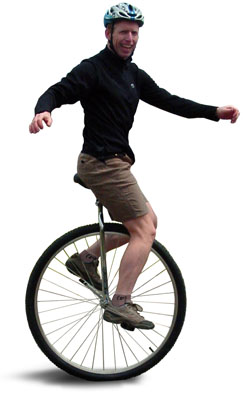 Is there news on the horizon ? Large_wheel_unicycle